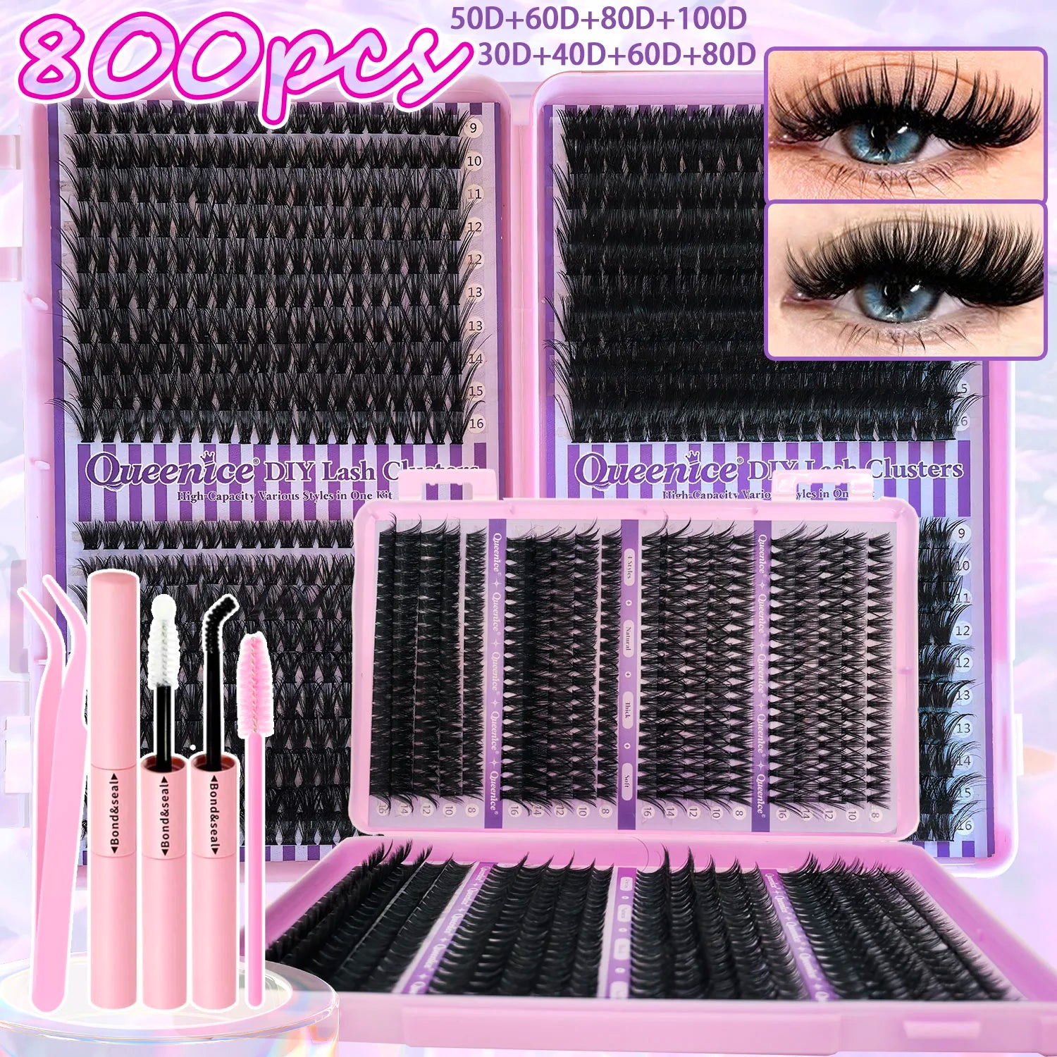 DIY Fluffy Lash Extensions