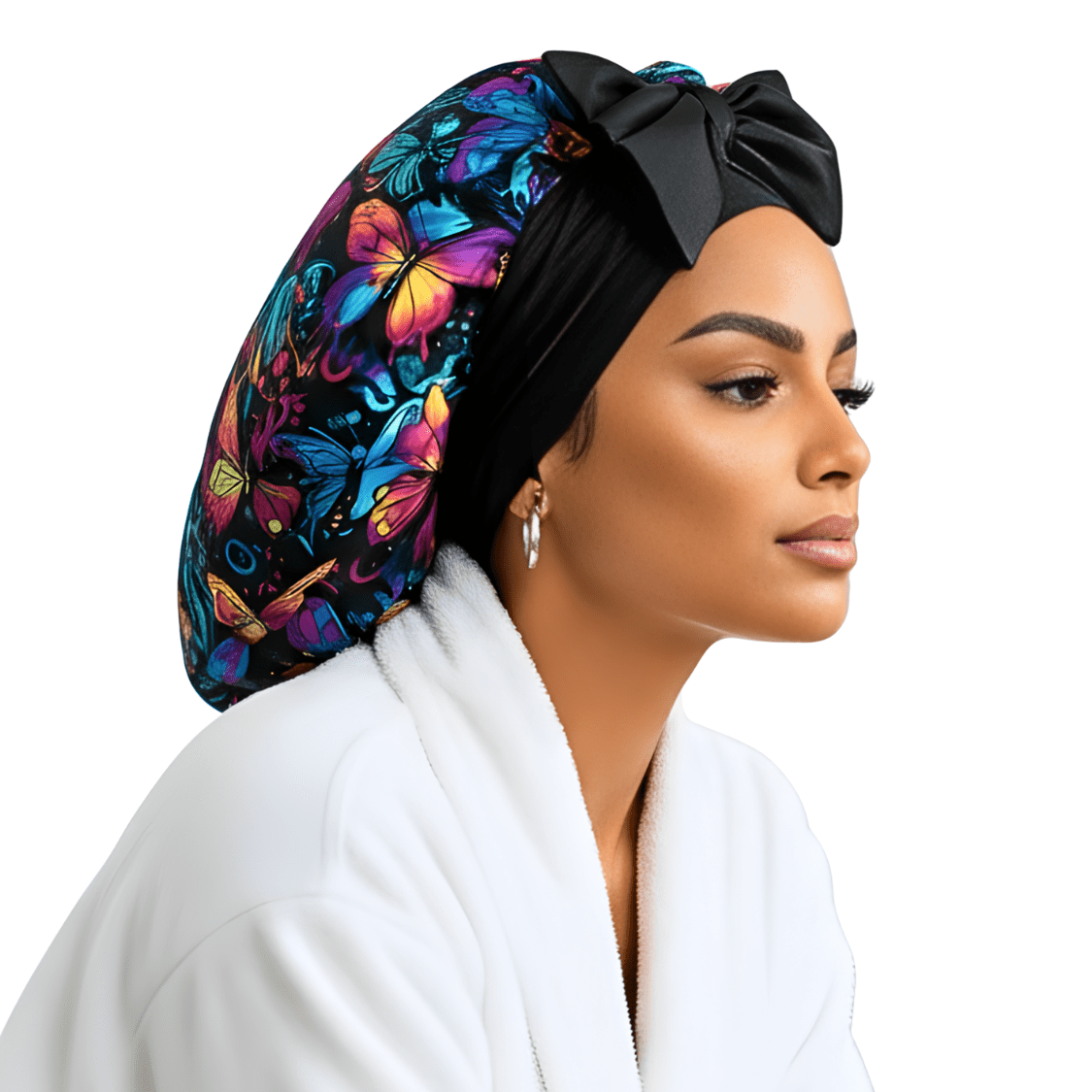 Original Stretch Tie Satin Bonnet | Multiple Colors Available